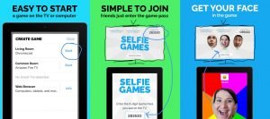 Selfie Games app