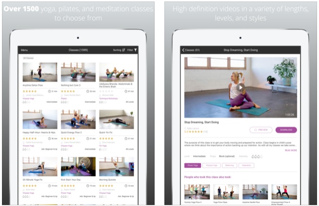 YogaDownload app