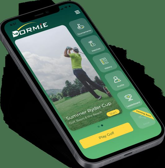 Dormie Golf app