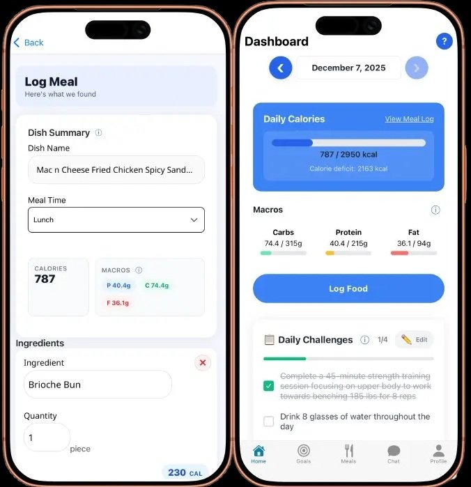 xcalorie app screenshots
